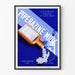 Vintage-Poster Pipérazine Midy – Retro-Medizinische Wanddekoration