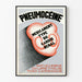 Vintage-Poster Pneumogéine Medikament Herz-Nieren