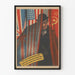 Vintage-Poster mit politischen Motiven und historischen Symbolen