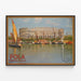 Vintage-Poster Pola Venezia Giulia - Klassische Wanddekoration Italien — gerahmtes Bild an der Wand