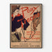 Vintage-Poster Pony Tracks Illustration Western