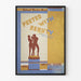 Vintage-Poster Theater « Posted with Beauty » mit Skulpturalen Silhouetten