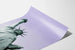 Poster der Freiheitsstatue mit amerikanischer Flagge