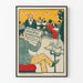 Vintage-Werbeplakat Wilhelm Soborg für Wanddekoration