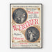 Vintage-Poster Oper Werther von J. Massenet