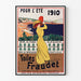 Vintage-Poster Toiles Fraudet für den Sommer 1910 – Elegante Wanddekoration