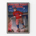 Vintage-Poster Powder Point School Hockey auf Eis