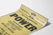 Vintage-Theater-Poster Power Arthur Arent - Retro-Wanddekoration