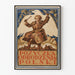 Vintage-Poster Polnische Wiedergeburtskredit - Patriotische Wanddekoration