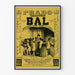 Vintage-Poster Bal Prado Wanddekoration im Retro-Stil