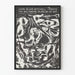 Plakat John Blair Mitchell - Druckausstellung im Baltimore Museum of Art 1965
