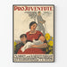 Vintage-Poster Pro Juventute 1922 – Schweizer Sammlung zum Schutz von Müttern und Kindern