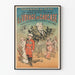Vintage-Poster Theater Die Reise im Kaukasus