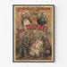 Vintage-Poster Feu Toupinel von Frédéric Achard und seiner Truppe