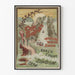 Vintage-Poster Capt. Boyton's Weltwasser-Show 1894 – Retro-Wanddekoration