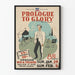 Vintage-Poster Prologue To Glory für Wanddekoration im Theater