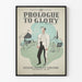 Vintage-Poster "Prologue to Glory" Théâtre Américain