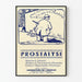 Vintage-Werbeplakat Prostalypse – Retro-Wanddekoration Artem Legrand