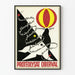 Vintage-Poster Protéolysat Oberval Wanddekoration aus den 50er Jahren