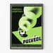 Vintage-Poster Pulvéol - Retro-Therapie-Wanddekoration