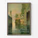 Poster Punta di Balbianello - Vintage-Wanddekoration vom Comer See