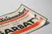 Vintage-Werbeplakat Garbaty auf Deutsch — Ansicht des Kunstwerks