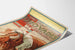 Vintage-Poster Quo Vadis - Lygia am wilden Stier befestigt