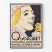 Vintage-Poster Quodlibet Maskenball Stadtcasino Basel 1931