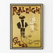 Vintage-Poster Raleigh Cycles Avenue de la Grande Armée Paris