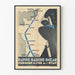 Vintage-Poster Schnellstraße Manche-Ozean Staatsbahnen