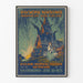 Vintage-Poster Kreuzfahrt Midnight Sun von Raymond Whitcomb