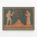 Vintage-Poster Pflichtlektüre für den Mann – Bildungswanddekoration — gerahmtes Bild an der Wand