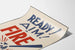 Wandposter Ready Aim Fire - Vintage-Wanddekoration