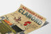Vintage-Poster Gasherd Clamond Französische Gesellschaft für Wärme und Licht