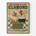 Vintage-Poster Gasherd Clamond Französische Gesellschaft für Wärme und Licht