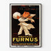 Vintage-Poster Furnus Kochherd – Zubereitung ohne Austrocknung