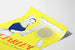 Vintage-Poster Rectarlem – Retro-Wanddekoration in Gelb und Blau