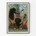 Vintage-Poster Anatomie Medizin Rectopanbiline