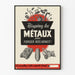 Vintage-Poster Metallrecycling zum Schmieden von Waffen