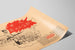 Wanddekoration Poster Rote Bastille im Vintage-Asiatischen Stil — Ansicht des Kunstwerks