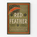 Vintage-Poster Operette Red Feather