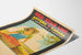 Vintage-Poster der Red Star Line Antwerpen – Kanada über Southampton & Cherbourg