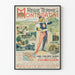 Vintage-Poster Thermes de Montecatini - Art déco-Poster Italien