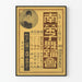 Vintage-Japanischer Poster Darstellung des Tanzes von Eiko Minami