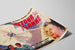 Vintage-Poster Rückkehr der Flamme - Retro-Kino-Wanddekoration — Ansicht des Kunstwerks