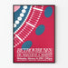 Retroviren-Poster - Wissenschaftliches Design im Vintage-Stil