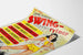 Vintage-Poster Swing-Rhythmus – Retro-Musik-Wanddekoration