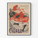 Vintage-Poster Revue Féerie La Cigale Y'a du linge