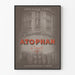 Vintage-Werbeplakat Atophan Rheuma