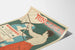 Vintage-Poster Ringkämpfer - Grafische und stilisierte Wanddekoration